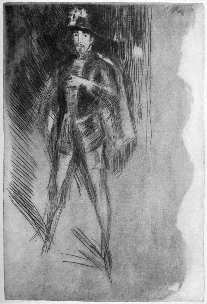 Henry Irving 1838-1905, mint Spanyol Fülöp, 1904. századi XIX. alkotó: James Abbott McNeill Whistler