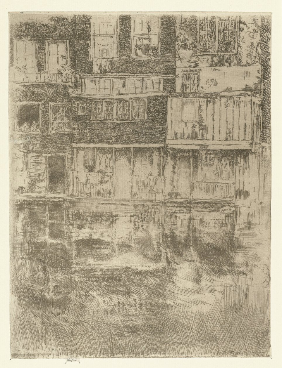 Házak Amszterdamban Square House, Amszterdam alkotó: James Abbott McNeill Whistler