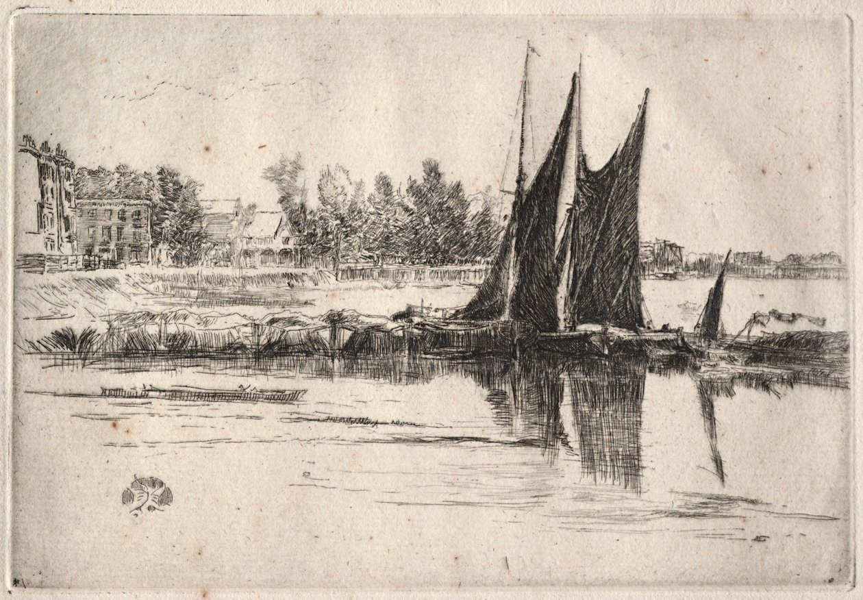 Hurlingham. alkotó: James Abbott McNeill Whistler