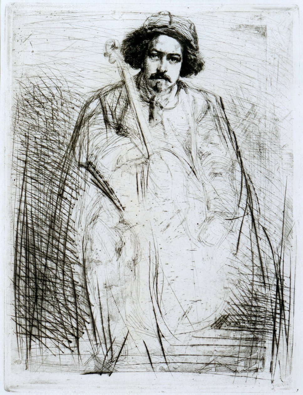 J Becquet, szobrász alkotó: James Abbott McNeill Whistler