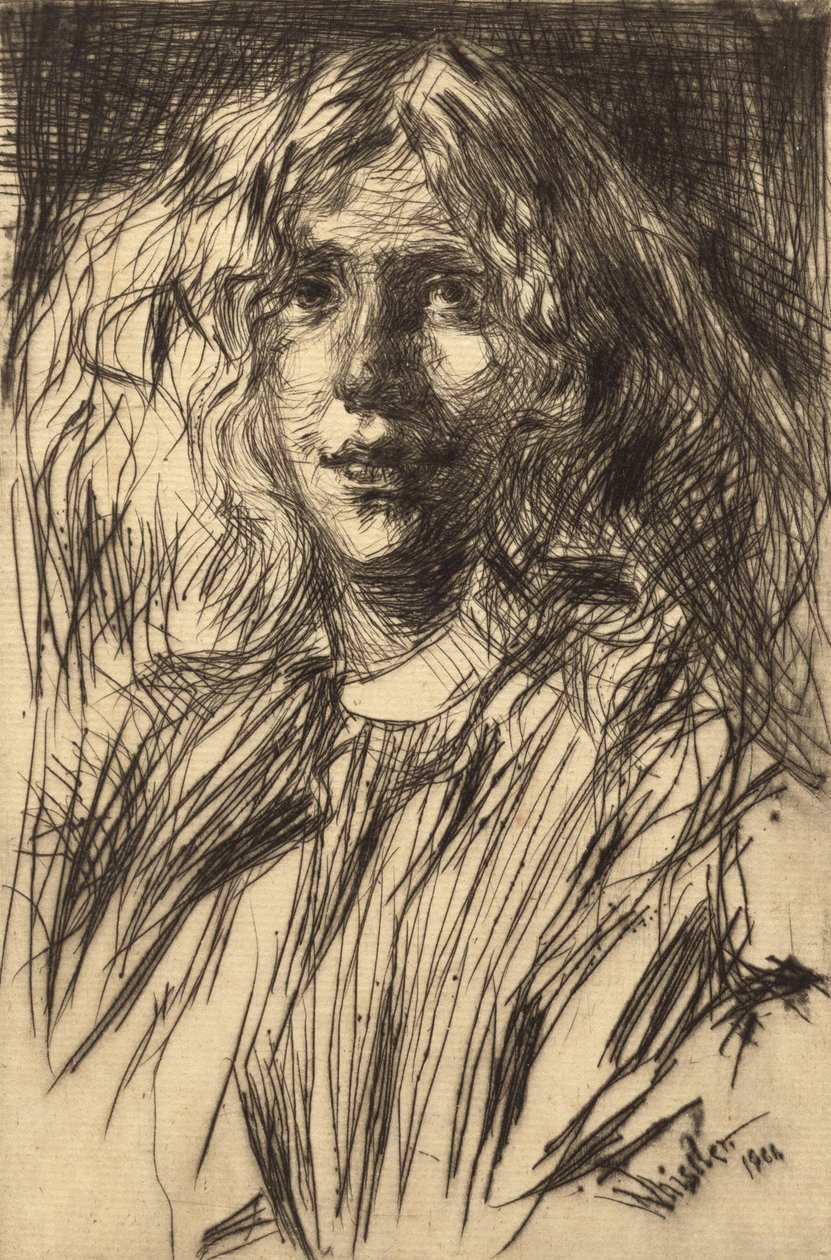 Jo, 1861. alkotó: James Abbott McNeill Whistler