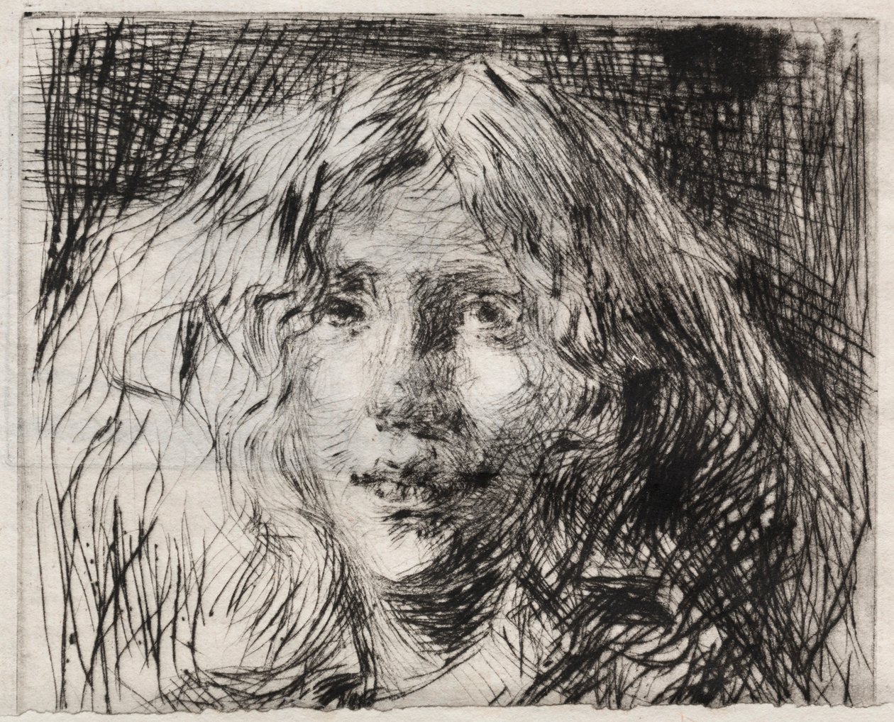 Joanna Hefferman: Az ír szépség, 1866. alkotó: James Abbott McNeill Whistler