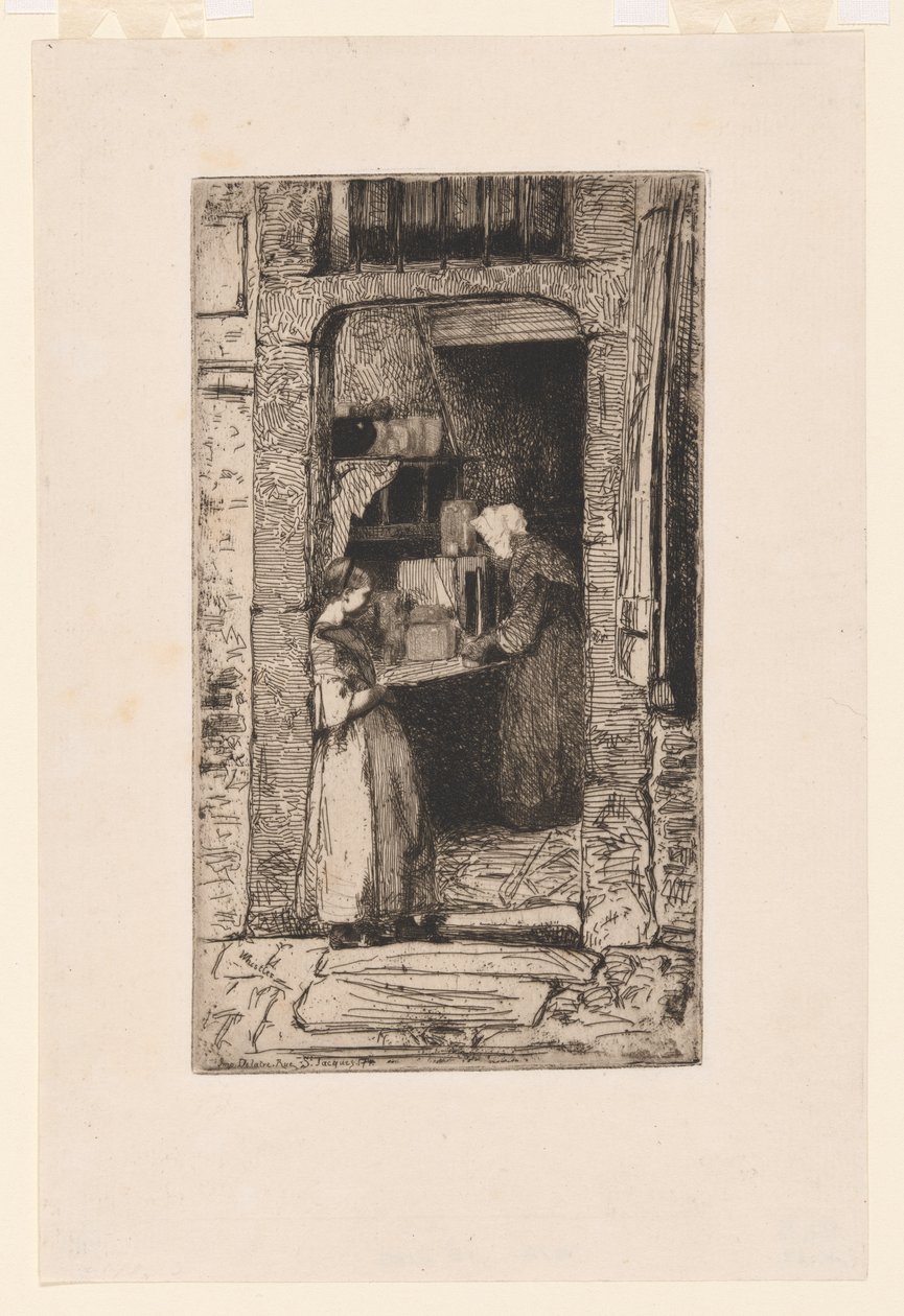 A mustárkereskedő alkotó: James Abbott McNeill Whistler