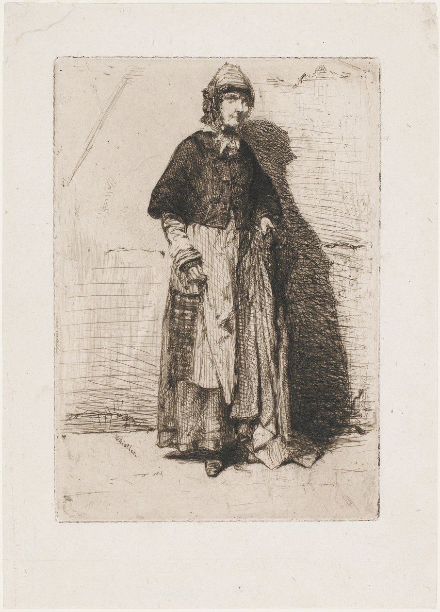 Gerard anya, 1858. alkotó: James Abbott McNeill Whistler
