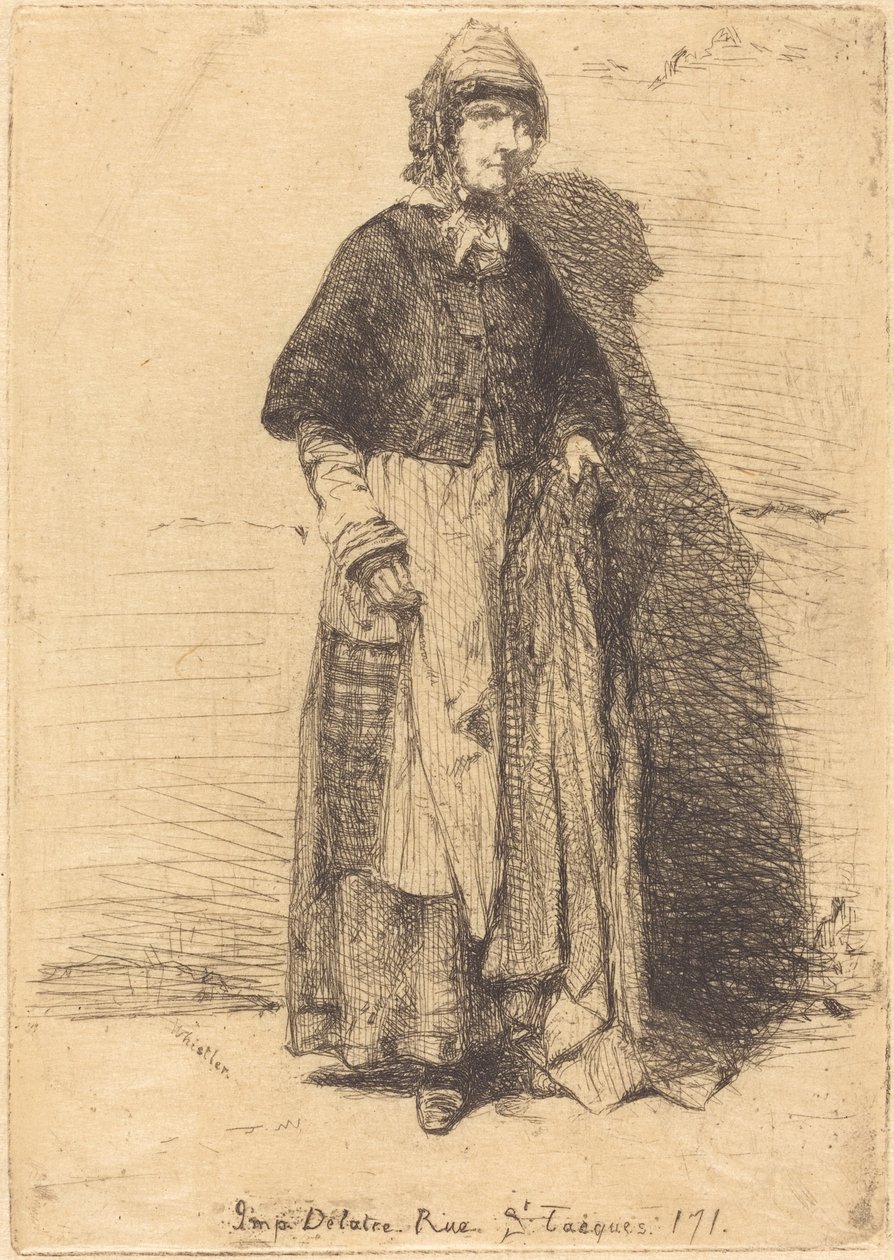 Gerard anya, 1858. alkotó: James Abbott McNeill Whistler