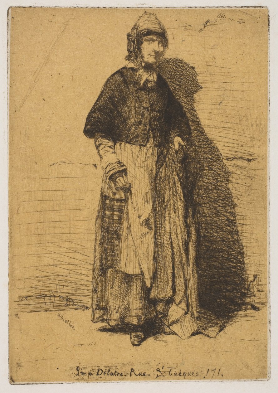 Gerard anya, 1858. alkotó: James Abbott McNeill Whistler
