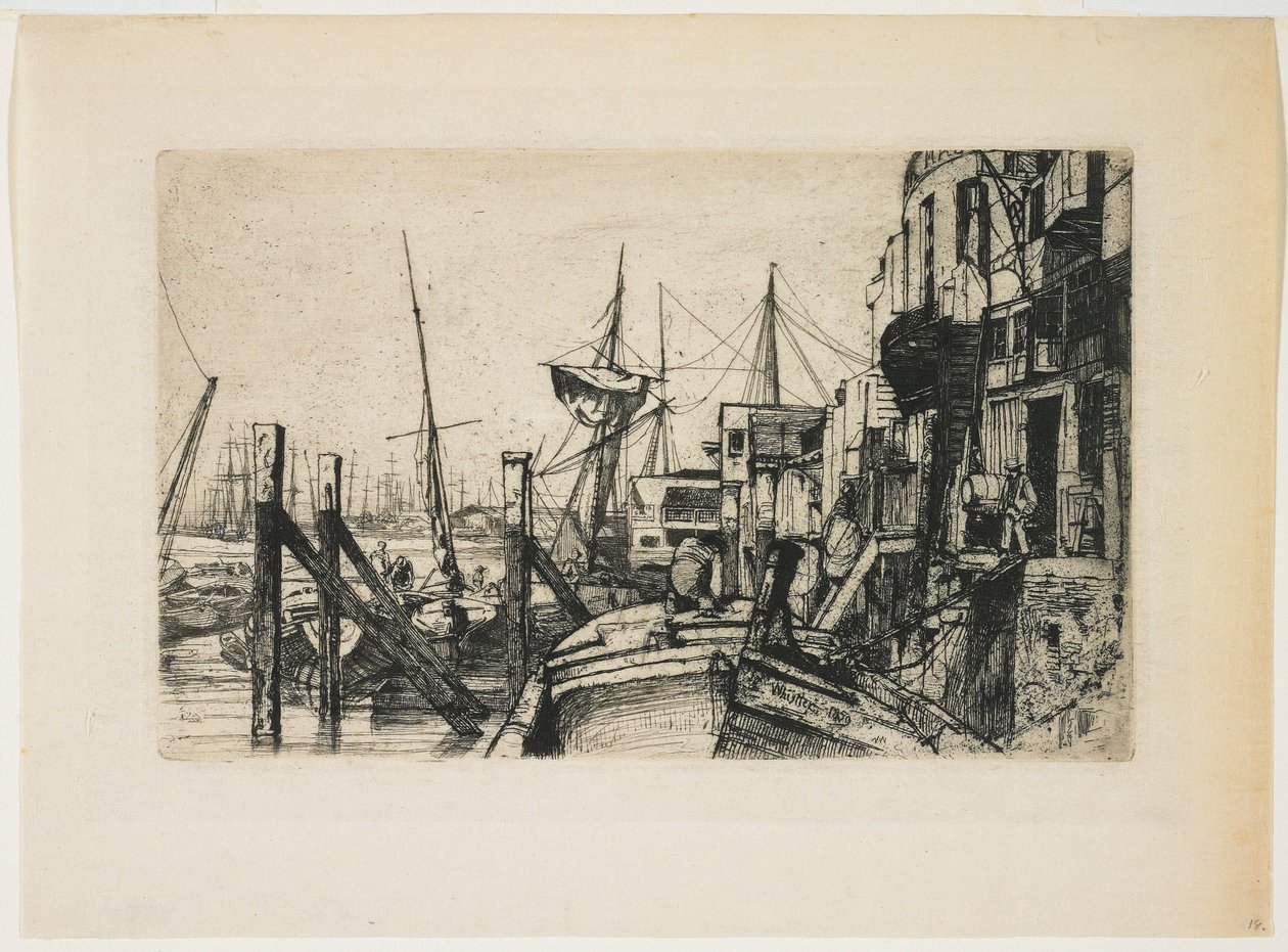 Limehouse alkotó: James Abbott McNeill Whistler