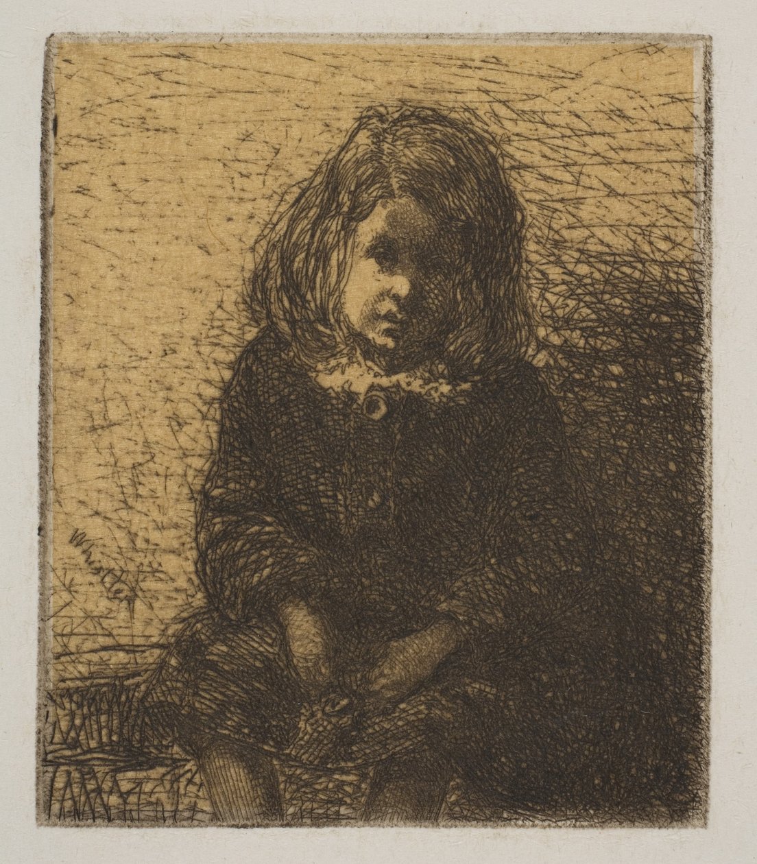Kis Artúr, 1857-58. alkotó: James Abbott McNeill Whistler