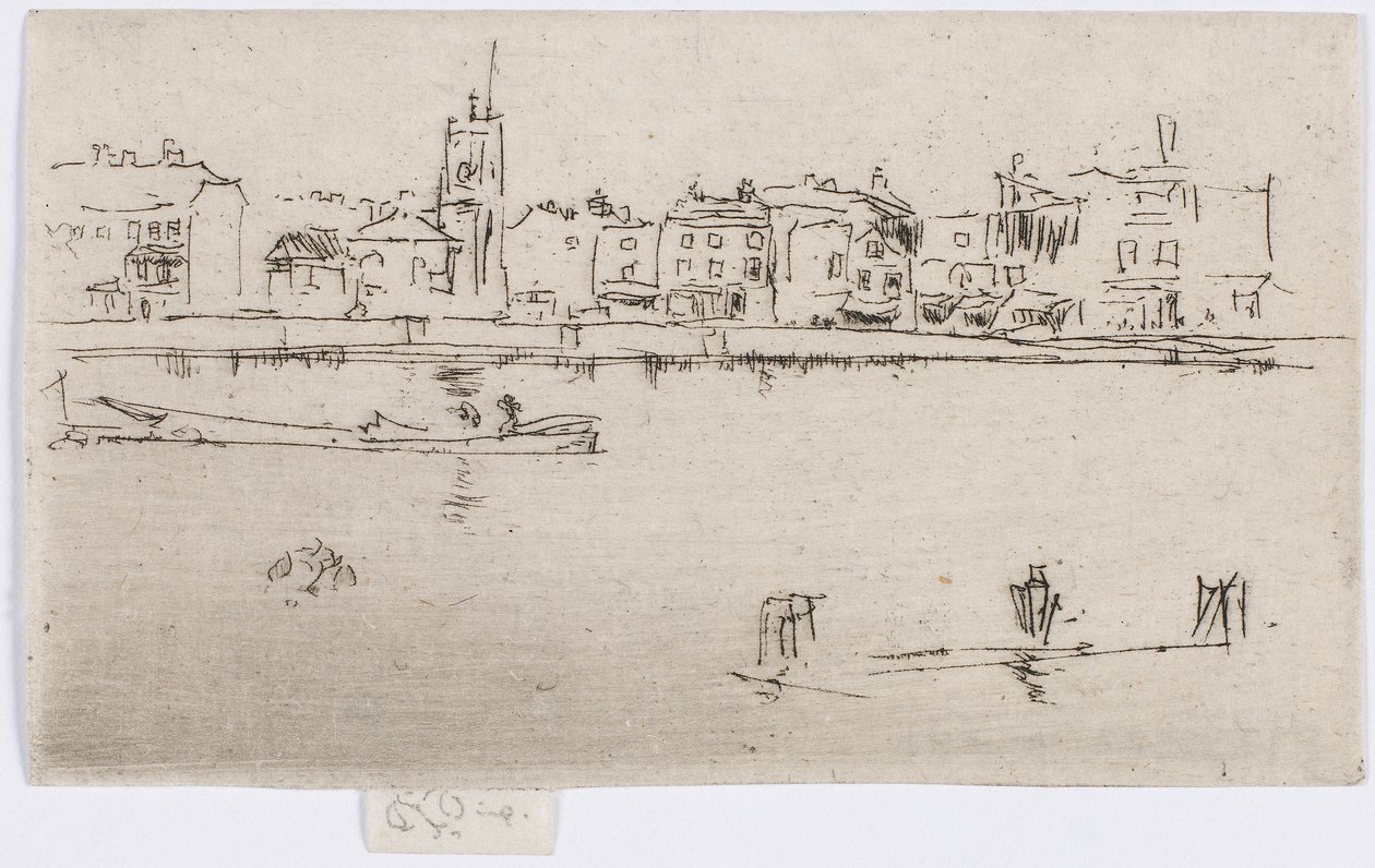 Kis Chelsea emlékmű, 1887. alkotó: James Abbott McNeill Whistler