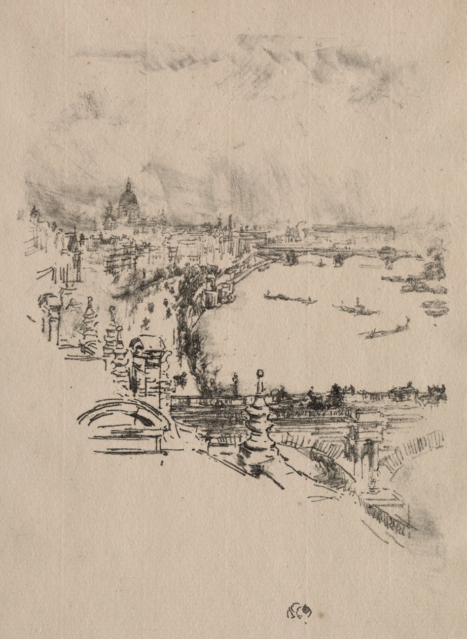 Kis London. alkotó: James Abbott McNeill Whistler
