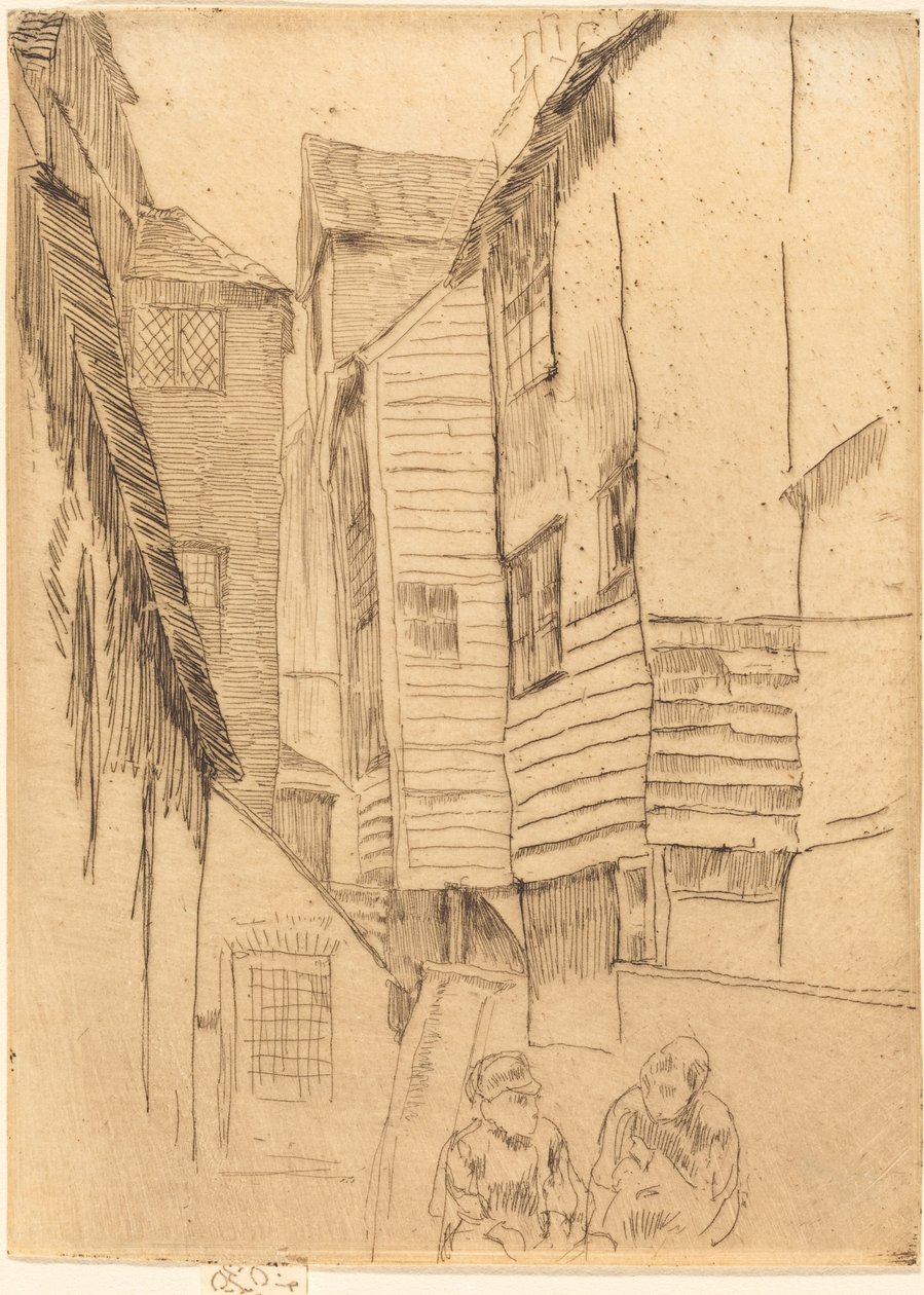 Little Smithfield, c. 1877. alkotó: James Abbott McNeill Whistler