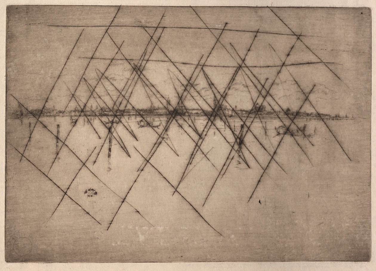 Kis Velence. alkotó: James Abbott McNeill Whistler