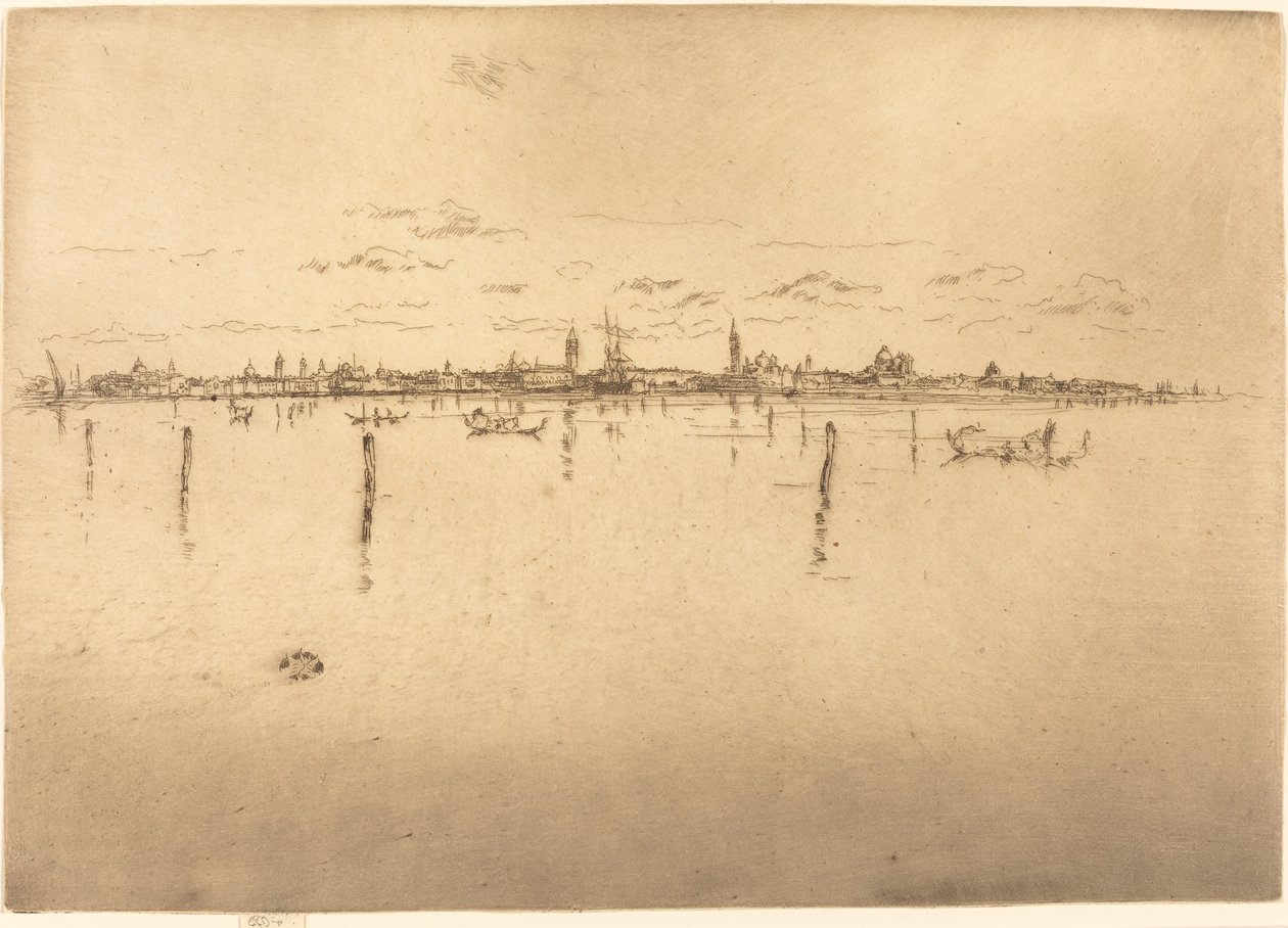 Kis Velence, 1880. alkotó: James Abbott McNeill Whistler