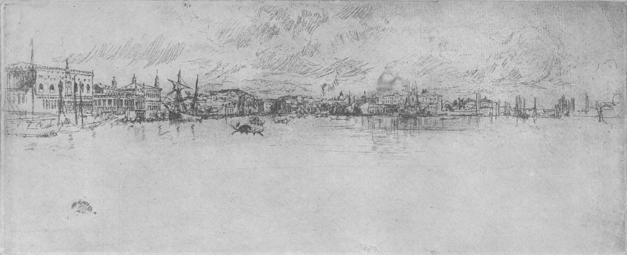 Hosszú Velence, 1880, 1904 alkotó: James Abbott McNeill Whistler