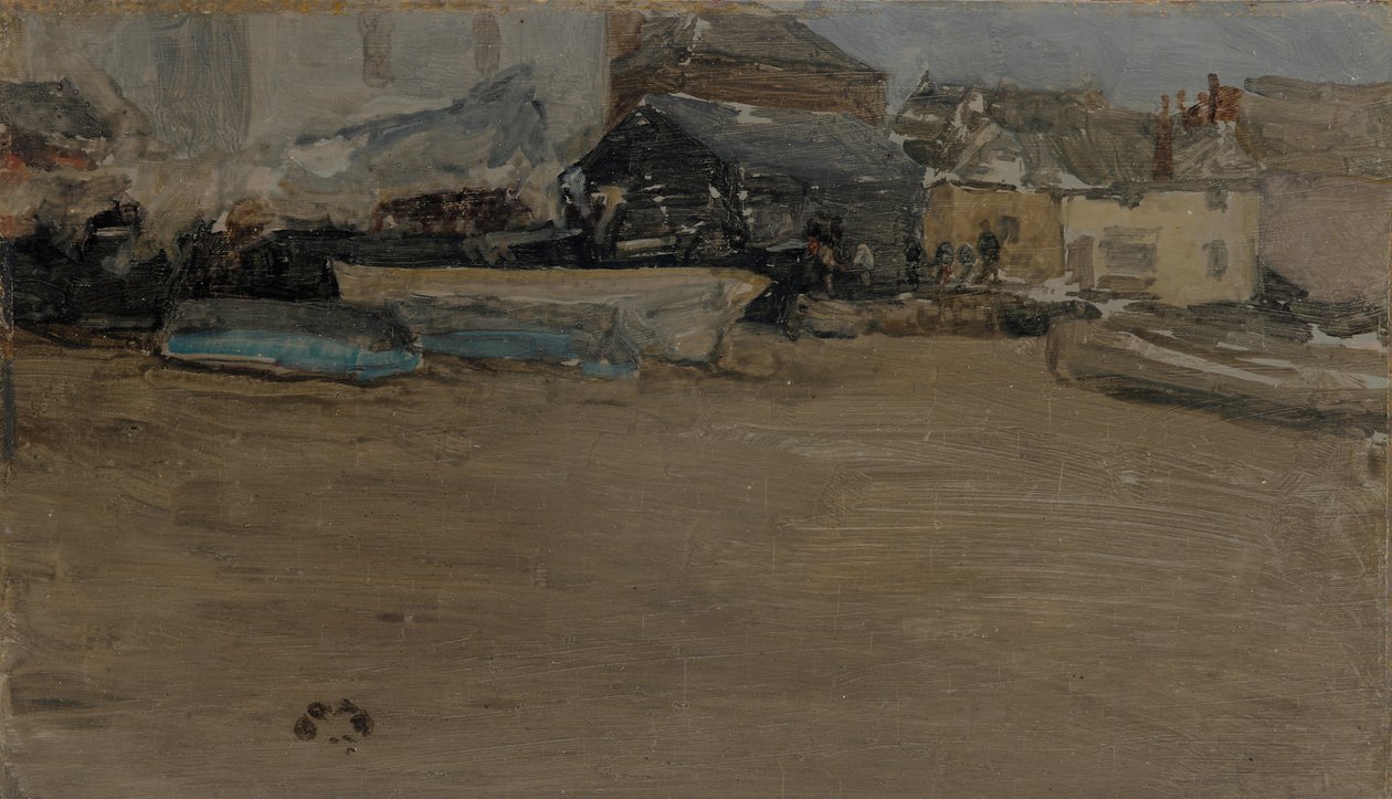 Apály, 1883-1884. alkotó: James Abbott McNeill Whistler