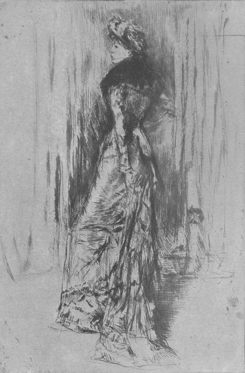 Maude, 1876, 1904 alkotó: James Abbott McNeill Whistler