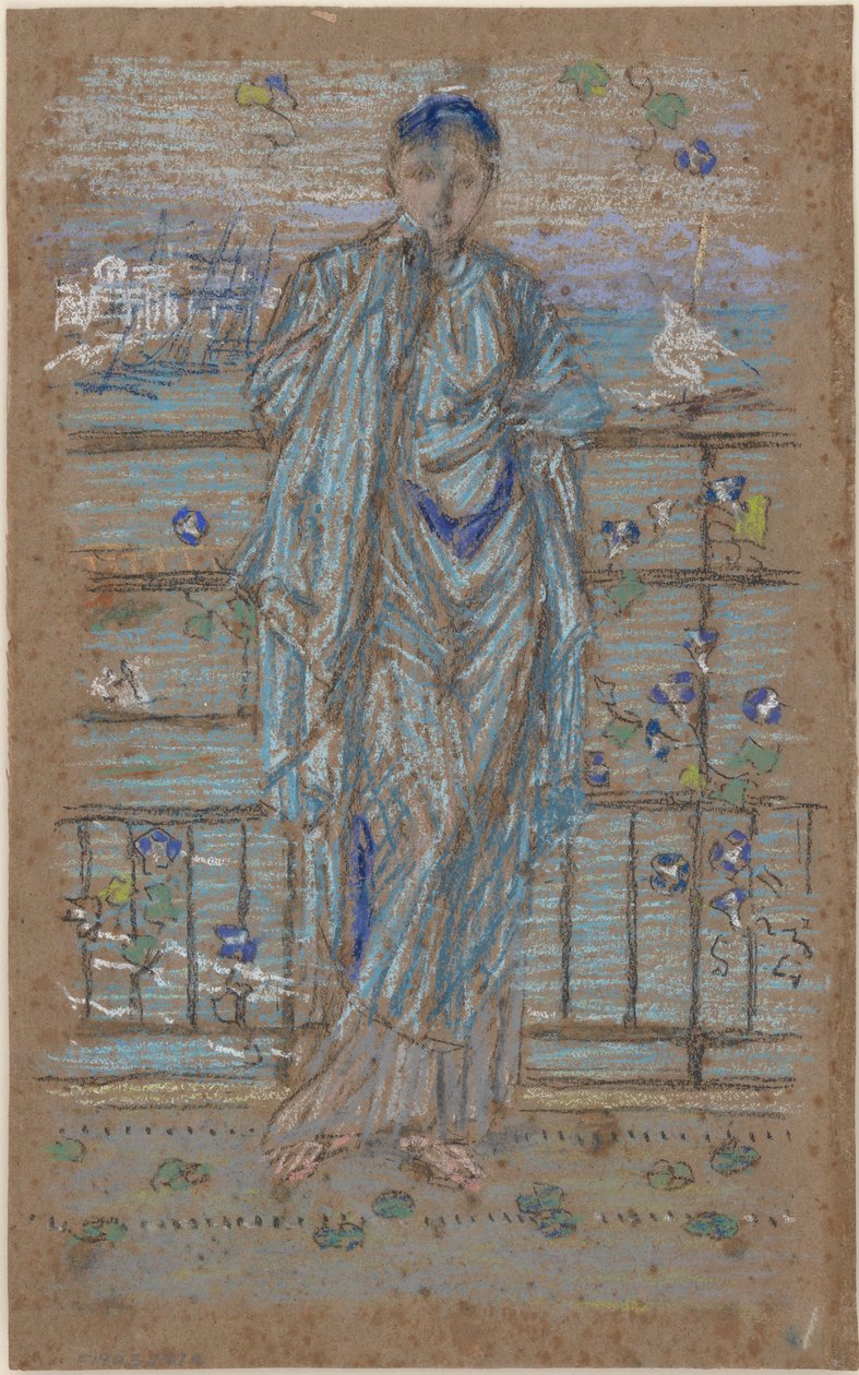 Morning Glories, 1871-1873. alkotó: James Abbott McNeill Whistler