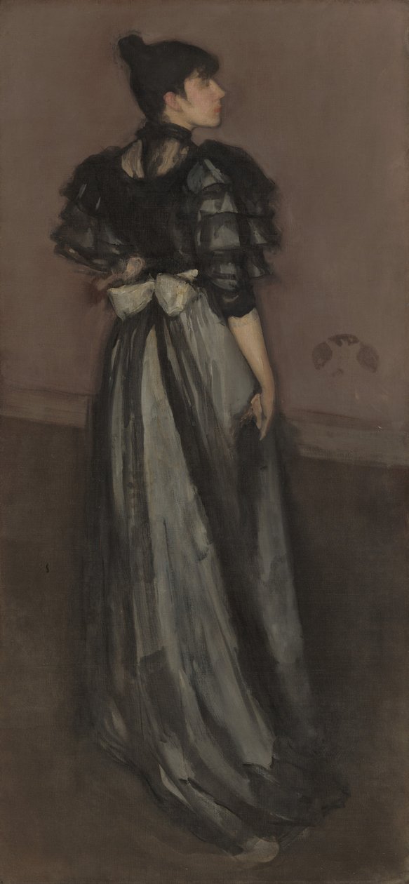 Gyöngy és ezüst anya: Az andalúz, 1888-1900 körül (olaj, vászon) alkotó: James Abbott McNeill Whistler
