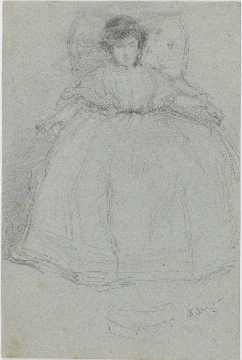 Nelly, 1867-1870. alkotó: James Abbott McNeill Whistler