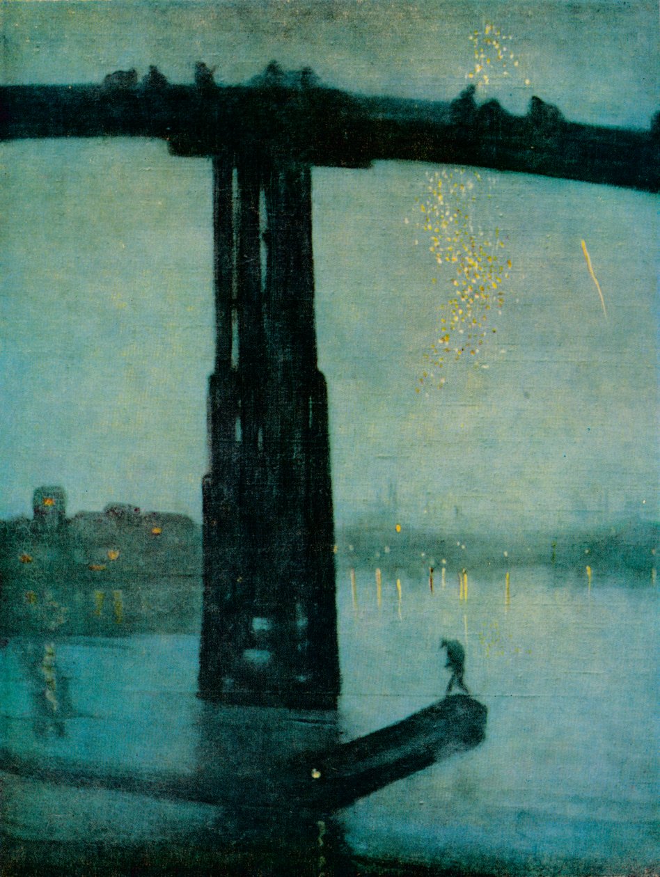 Nocturne: Blue and Gold – Old Battersea Bridge, c1872-5 alkotó: James Abbott McNeill Whistler