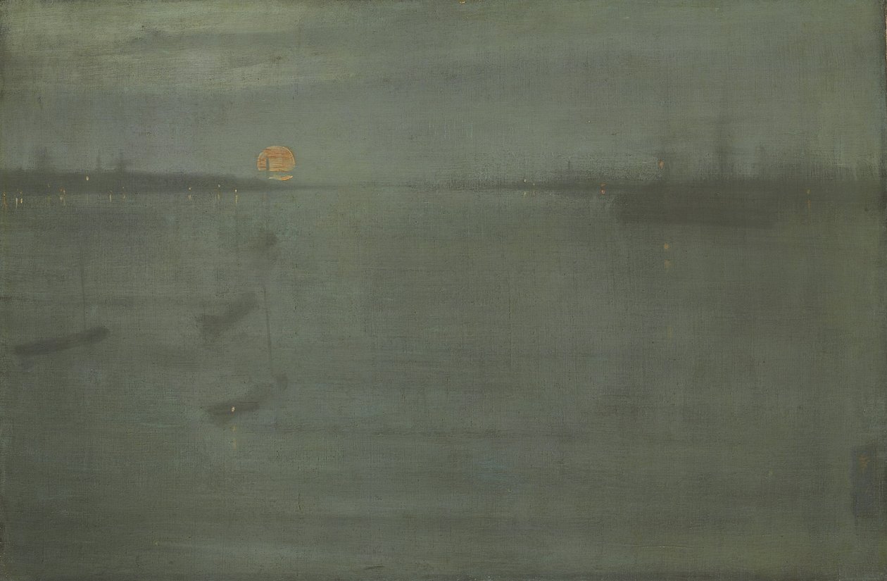 Nocturne: kék és arany, Southampton Water alkotó: James Abbott McNeill Whistler