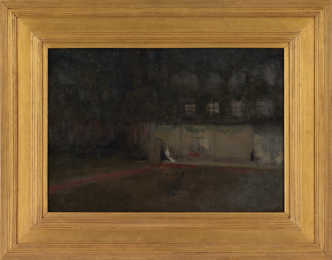 Nocturne: 1872-77 körül (olaj, vászon). alkotó: James Abbott McNeill Whistler