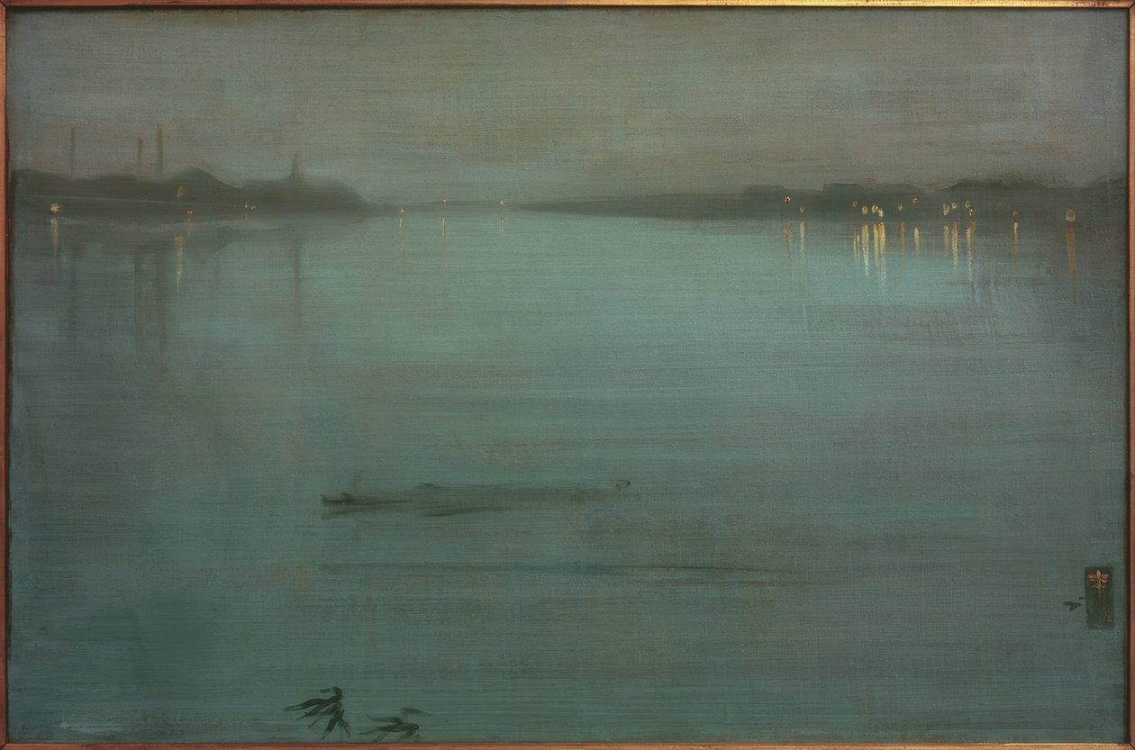 Nocturne: Cremorne Lights alkotó: James Abbott McNeill Whistler