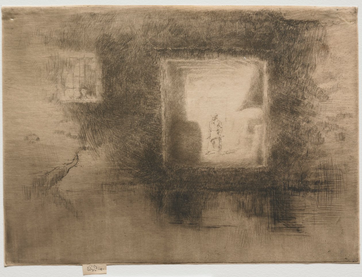 Nocturne kemence. alkotó: James Abbott McNeill Whistler