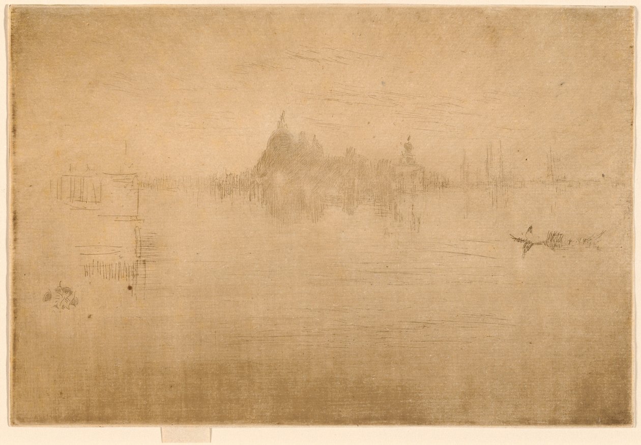 Noktürn: Salute, 18791880. alkotó: James Abbott McNeill Whistler