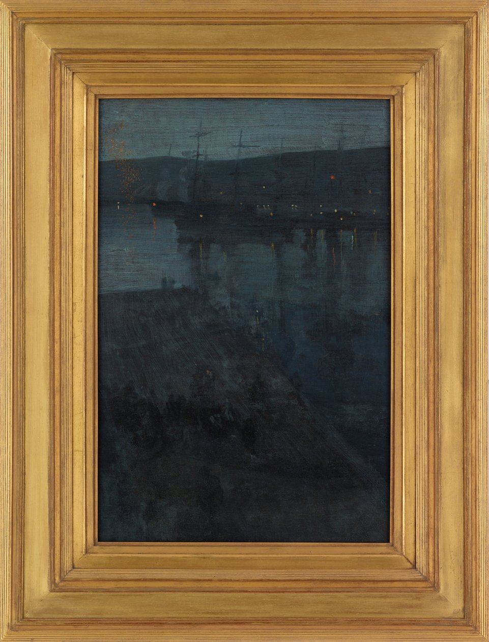 Nokturn kék és arany színben: Valparaiso, 1866-ca. 1874. alkotó: James Abbott McNeill Whistler