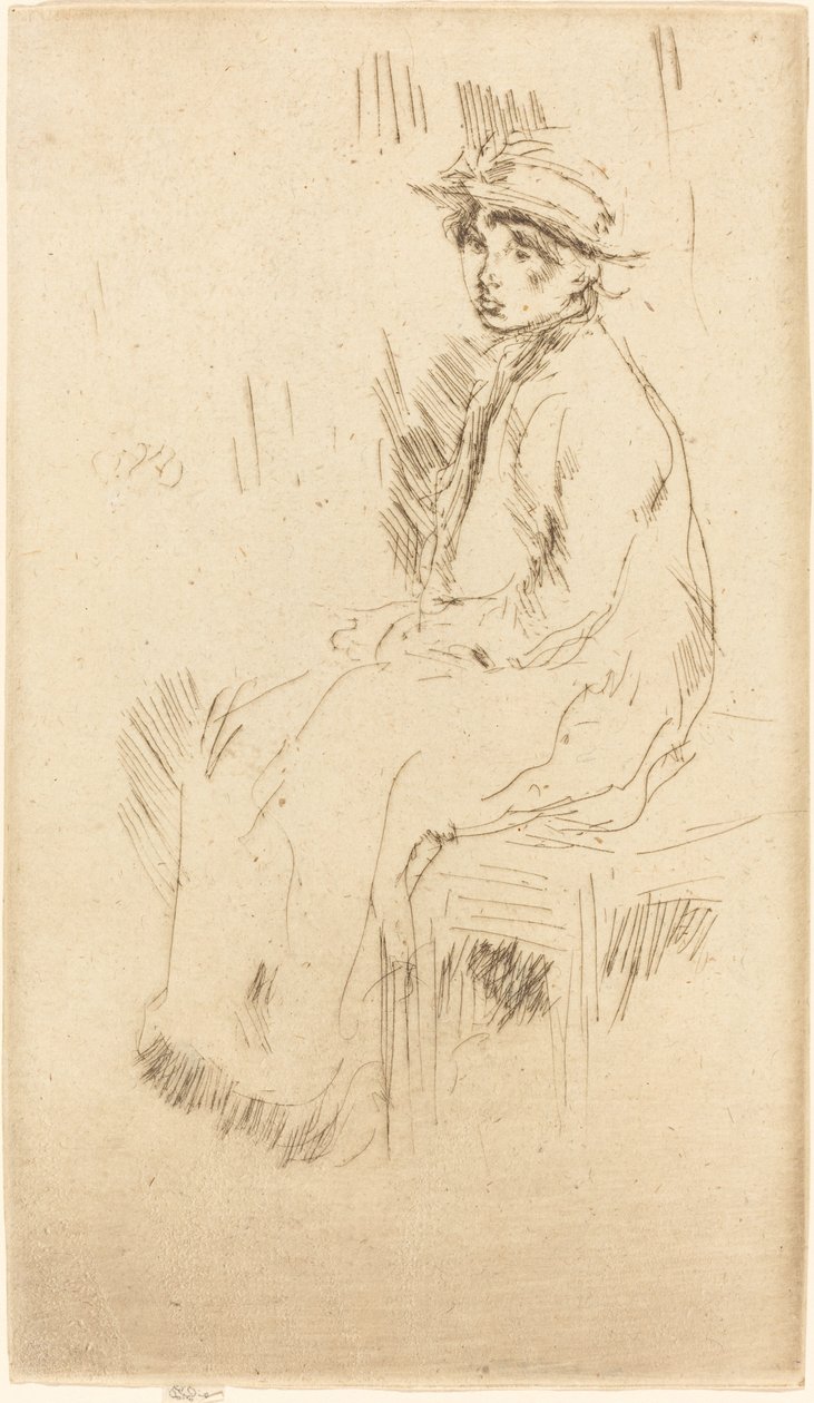 Nóra Quinn. alkotó: James Abbott McNeill Whistler