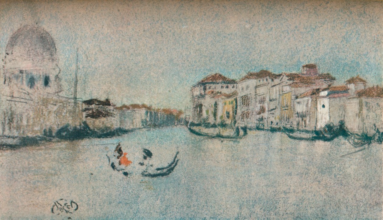Egy velencei csatornán, 1854-1903, 1903 alkotó: James Abbott McNeill Whistler
