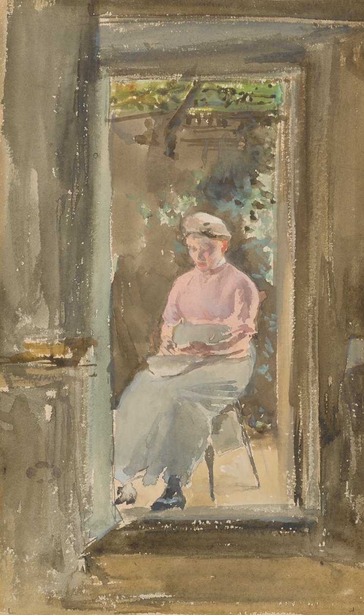 Rózsaszín jegyzet – borsóhéj, 1882-1884. alkotó: James Abbott McNeill Whistler