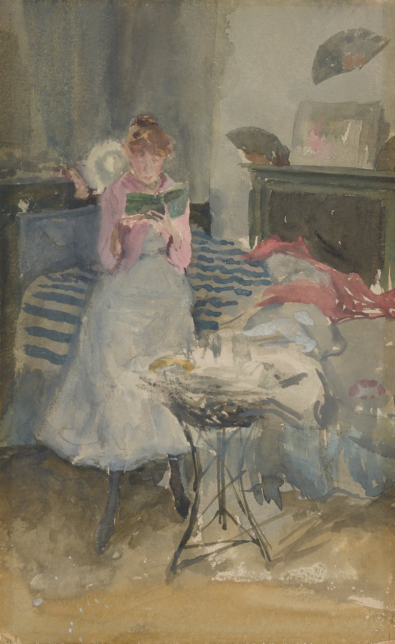 Pink Note - The Novelette, 1883-1884. alkotó: James Abbott McNeill Whistler