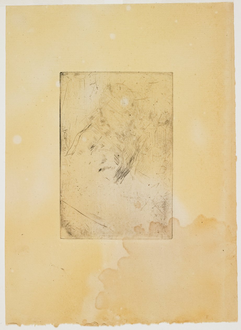 Porträtstudie alkotó: James Abbott McNeill Whistler