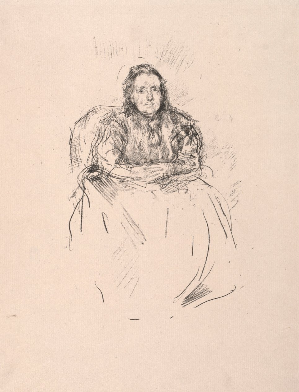 Portrétanulmány – Mrs. Phillip, 1896. alkotó: James Abbott McNeill Whistler
