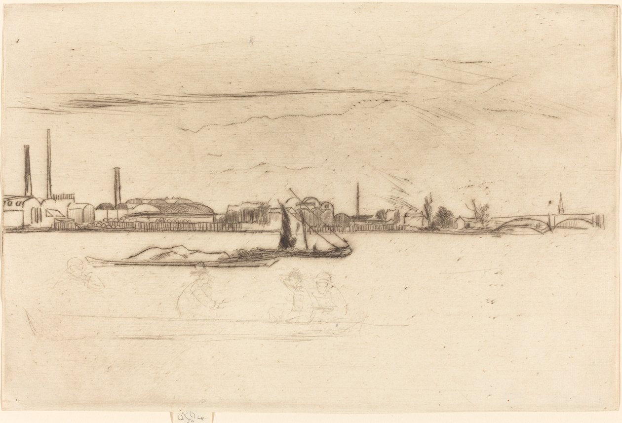 Price gyertya-művei, c. 1875. alkotó: James Abbott McNeill Whistler