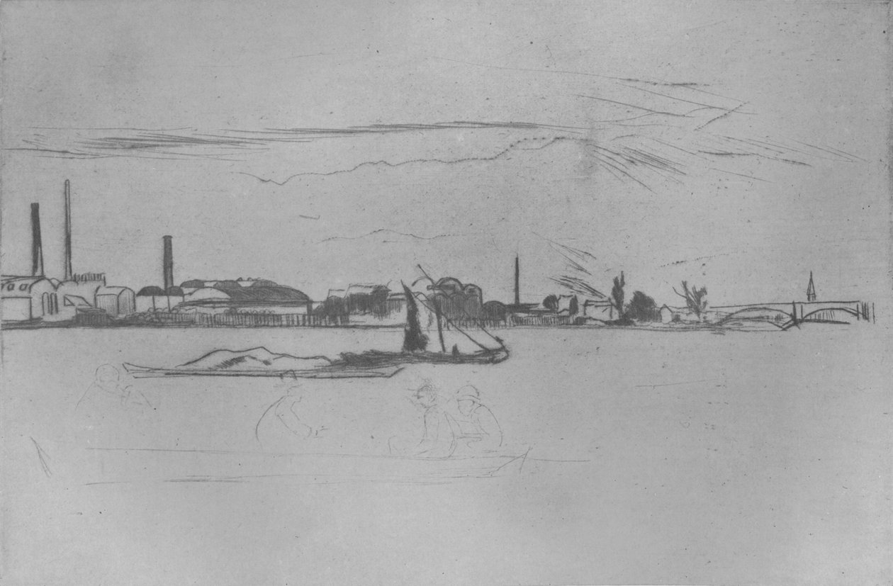 Árak Gyertyaművek, c1875, 1904 alkotó: James Abbott McNeill Whistler