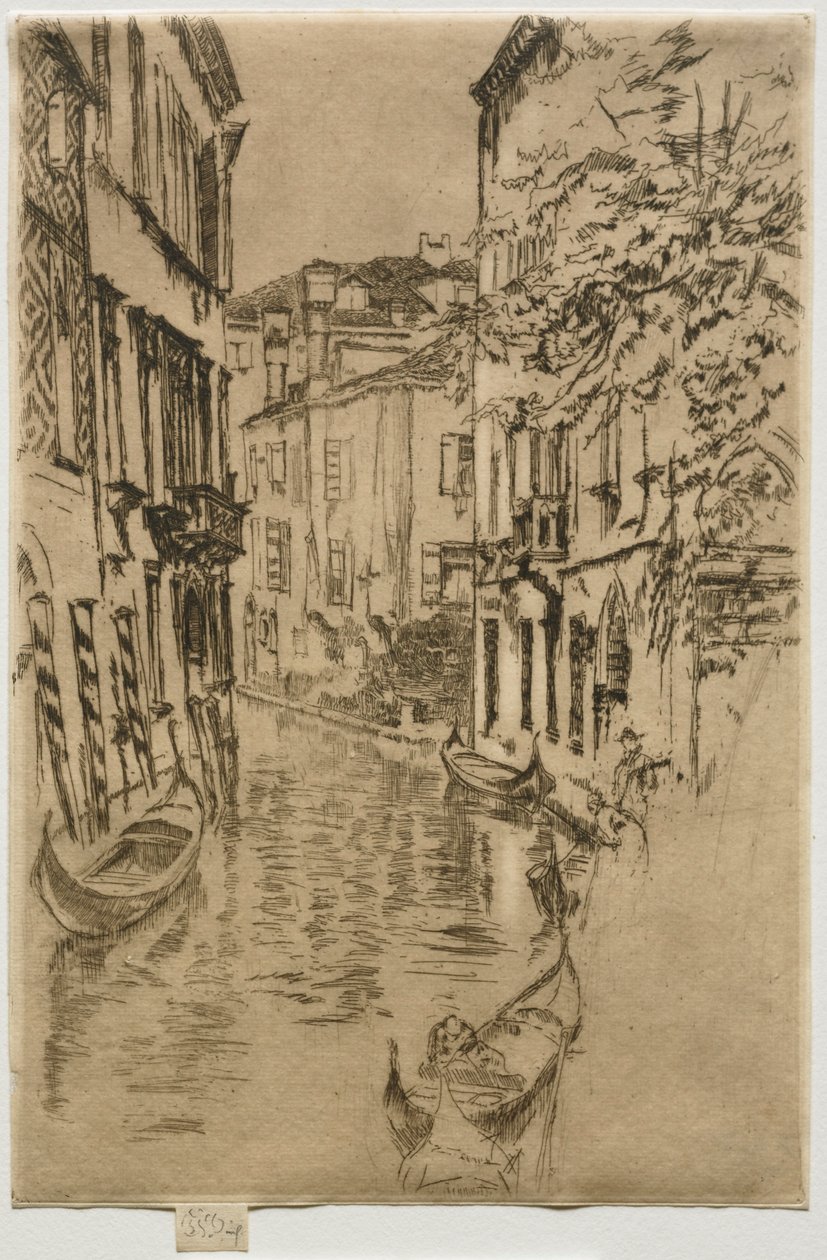 Csendes csatorna. alkotó: James Abbott McNeill Whistler