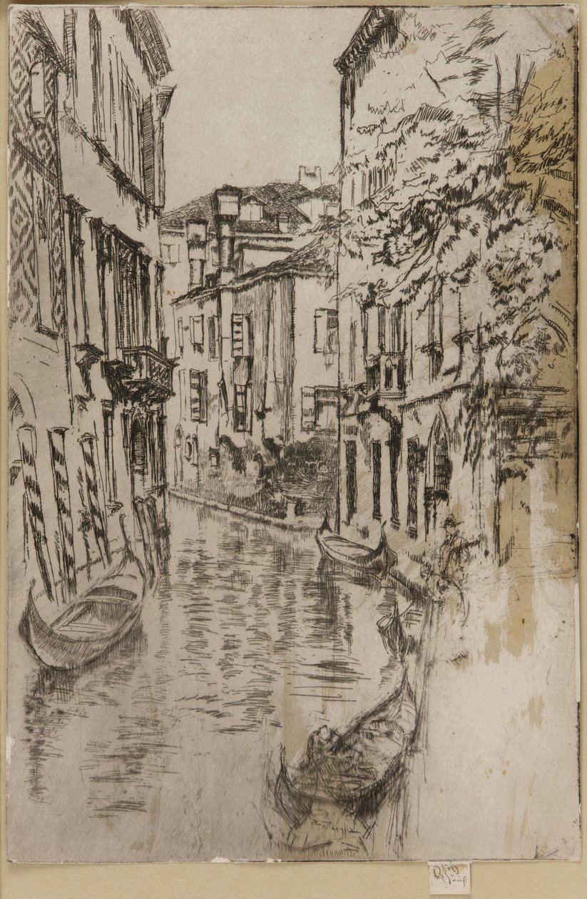 Csendes csatorna, 1879-1880. alkotó: James Abbott McNeill Whistler