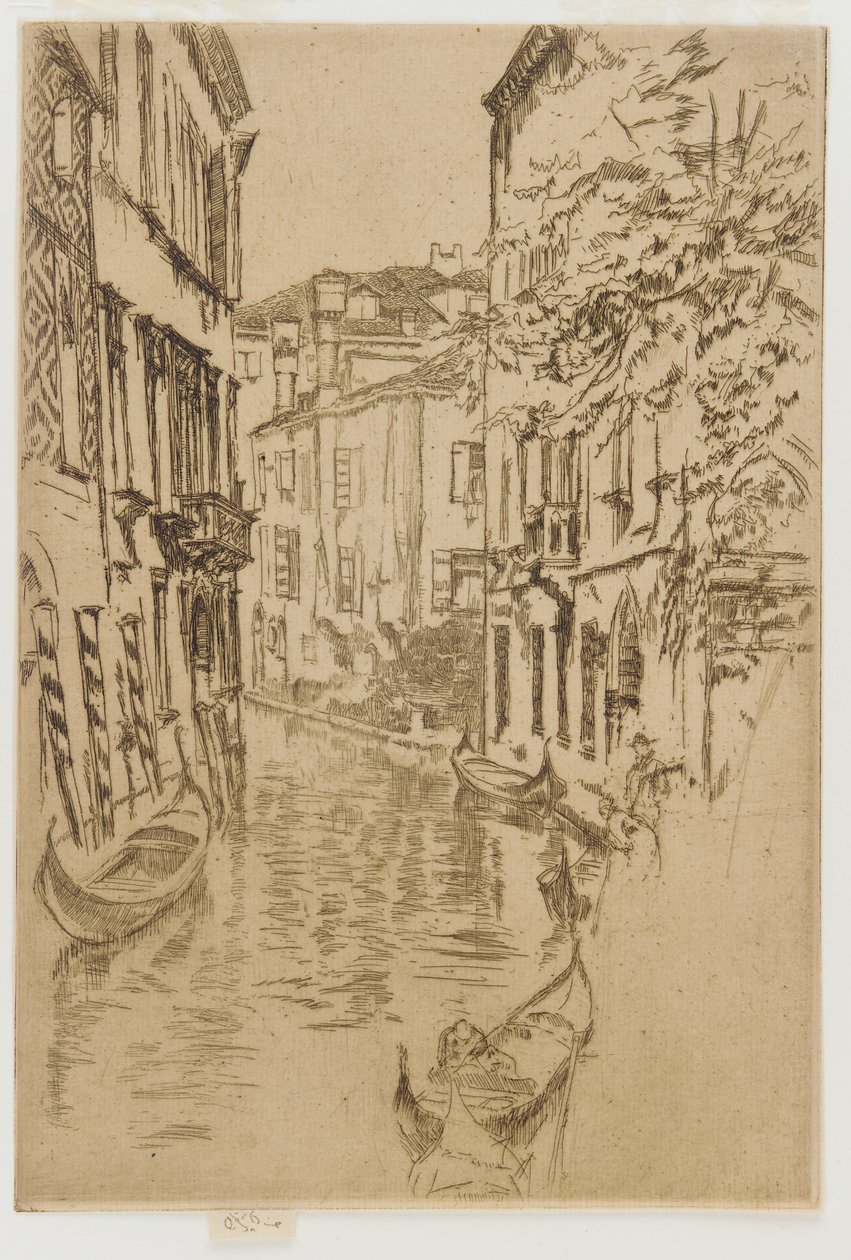 Csendes csatorna, 1879-1880. alkotó: James Abbott McNeill Whistler