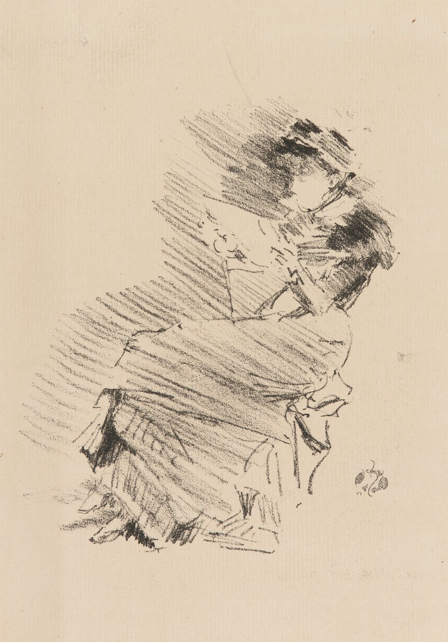 Reading, 1879 és 1887. alkotó: James Abbott McNeill Whistler