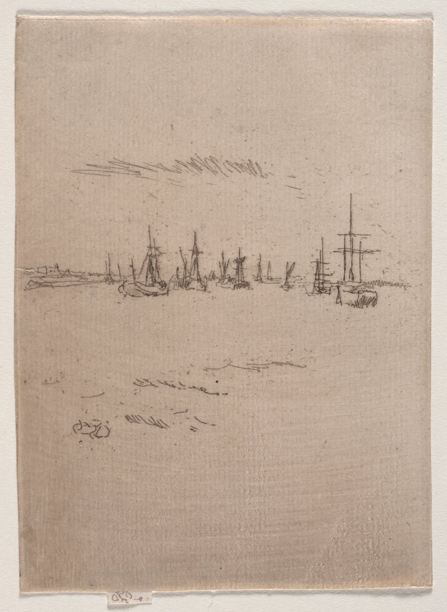 Visszatérés Tilburybe. alkotó: James Abbott McNeill Whistler