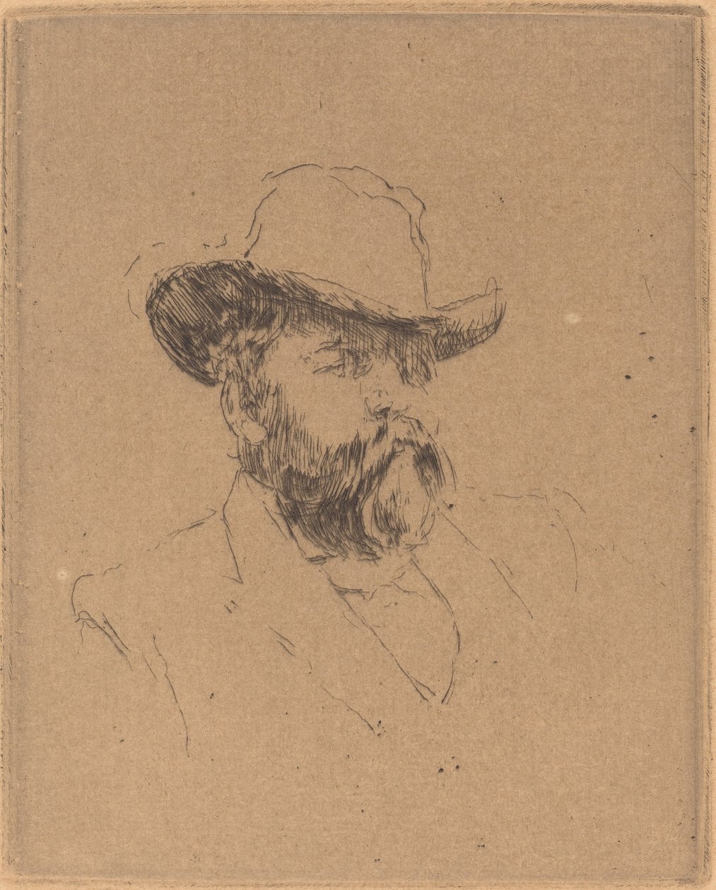 Robert Barr. alkotó: James Abbott McNeill Whistler