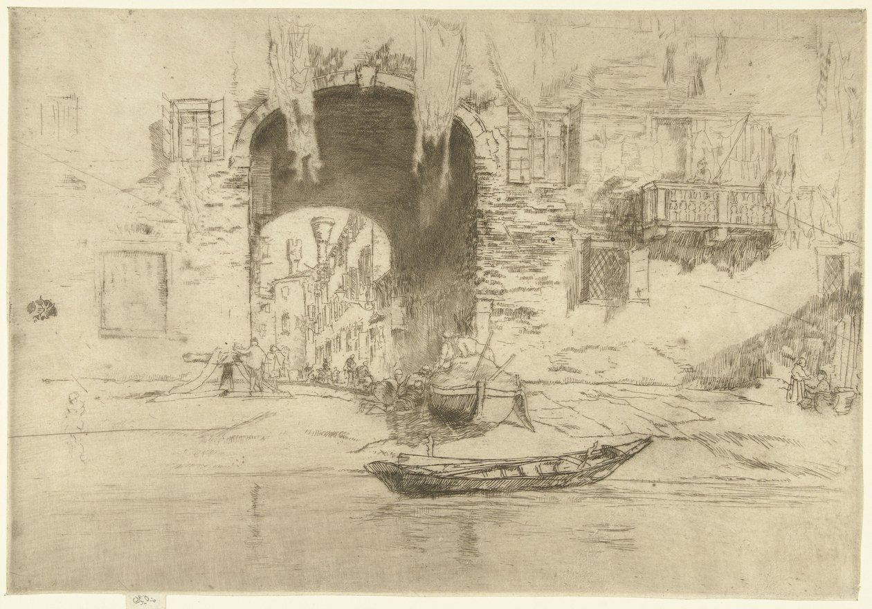 San Biagio Huszonhat rézkarcból álló készlet (sorozat címe) alkotó: James Abbott McNeill Whistler