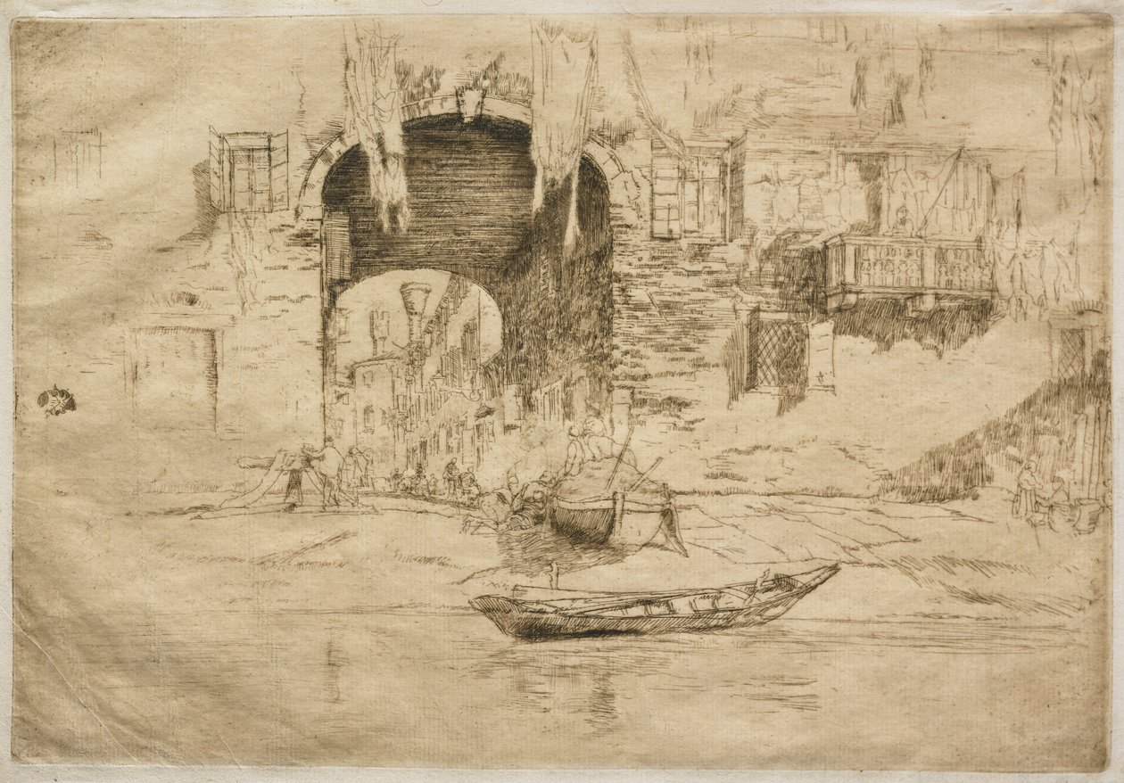 San Biagio. alkotó: James Abbott McNeill Whistler