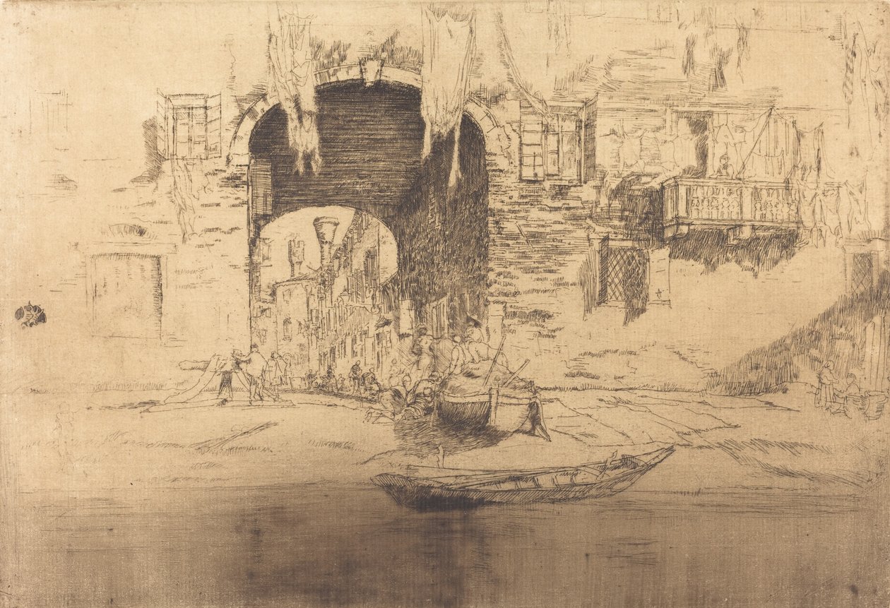 San Biagio, 18791880. alkotó: James Abbott McNeill Whistler