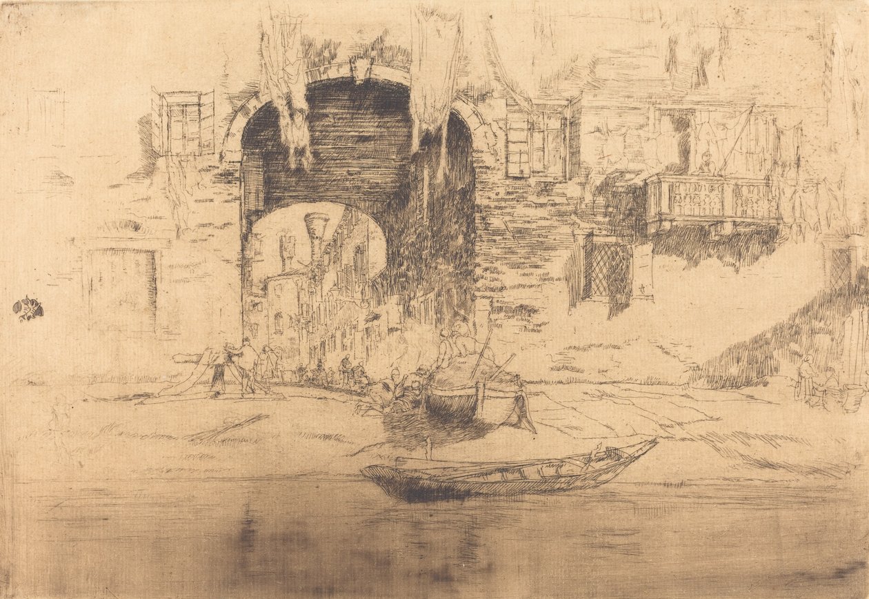 San Biagio, 18791880. alkotó: James Abbott McNeill Whistler