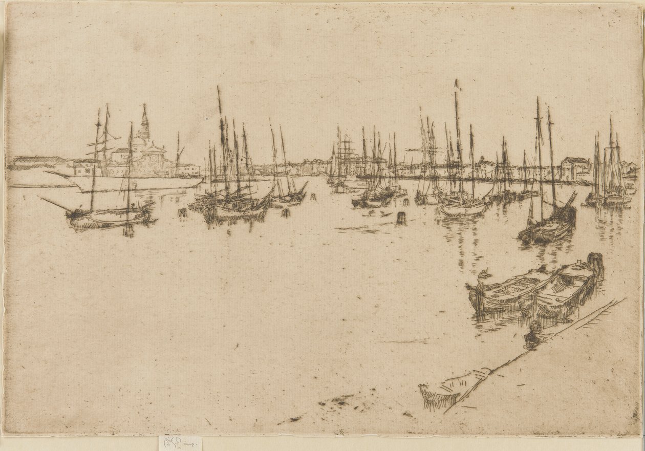 Szent György, 1879-1880. alkotó: James Abbott McNeill Whistler