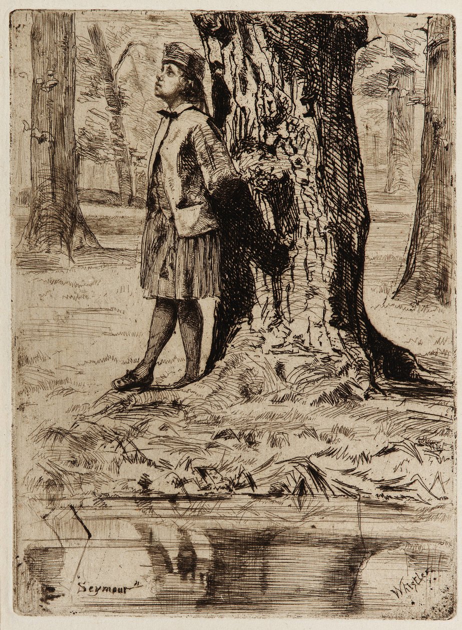 Seymour, 1859. alkotó: James Abbott McNeill Whistler